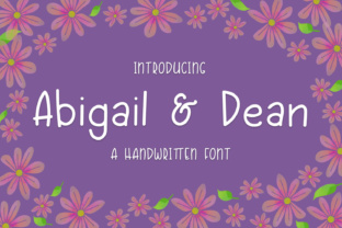 Abigail Dean: A Handwritten Font for Editorial Design