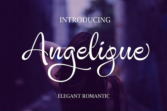 Angelique: A Handwritten Font for Editorial Grace