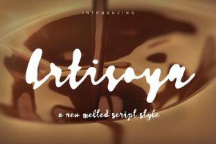 Artisoya: A Script Font for Scroll-Stopping Design
