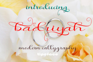 Badriyah: A Handwritten Font for Bold Campaigns