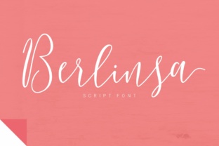 Berlinsa: A Modern Script Font for Crafters