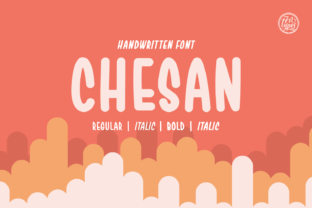 Chesan: A Playful Handwritten Font for Modern Editorial Design