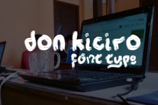 Donkiciro: A Hand-Painted Font for Real Brands
