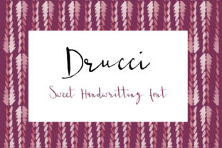 Drucci: A Handwritten Font for Authentic Web Design