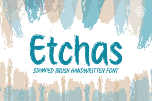 Etchas Font Review: A Handwritten Typeface for Bold Campaigns