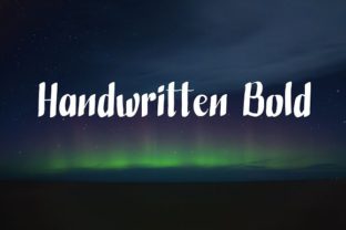 Handwritten Bold: A Typeface for Editorial Impact