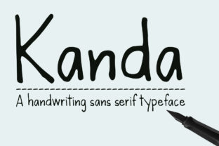 Kanda Font: A Friendly Handwritten Typeface for Modern Brands