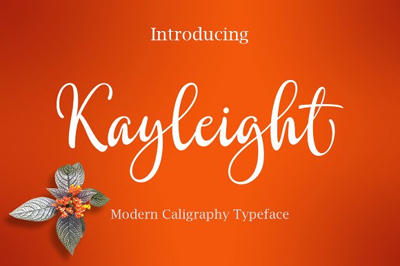 Kayleight: A Hand-Drawn Script Font for Social Campaigns