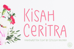 Kisah Ceritra: A Handwritten Typeface for Editorial Warmth