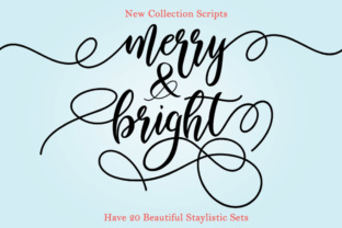 Merry Bright: A Handpainted Script Font for Campaigns