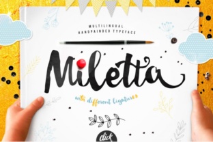 Miletta: A Hand-Painted Font for Makers