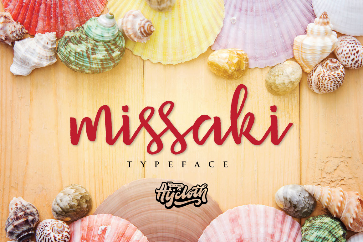 Missaki: A Fluid Script Typeface for Modern Editorial Design
