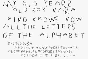 Naranino: A Playful Handwritten Font for Authentic Branding