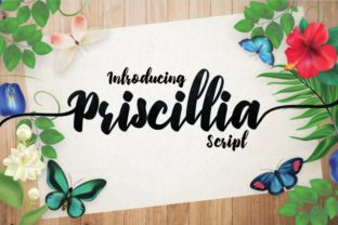 Priscillia: A Hand-Lettered Font for Social Campaigns