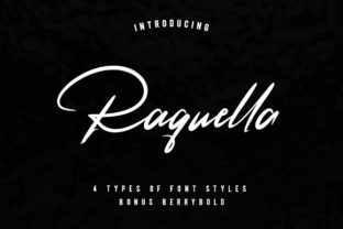 Raquella: A Handwritten Font for Modern Web Design
