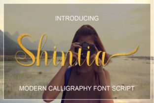 Shintia: A Modern Calligraphy Font for Branding