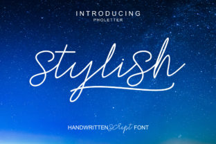 Stylish: A Handwritten Font for Modern Brands