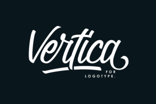 Vertica: A Hand-Painted Font for Strong Brand Identity