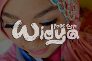 Widya: A Bold Brush Font for Strong Brand Identity