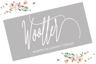 Wootter: The Modern Calligraphy Font for Branding