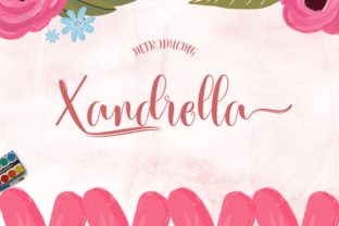 Xandrella: A Handwritten Font for Social Campaigns